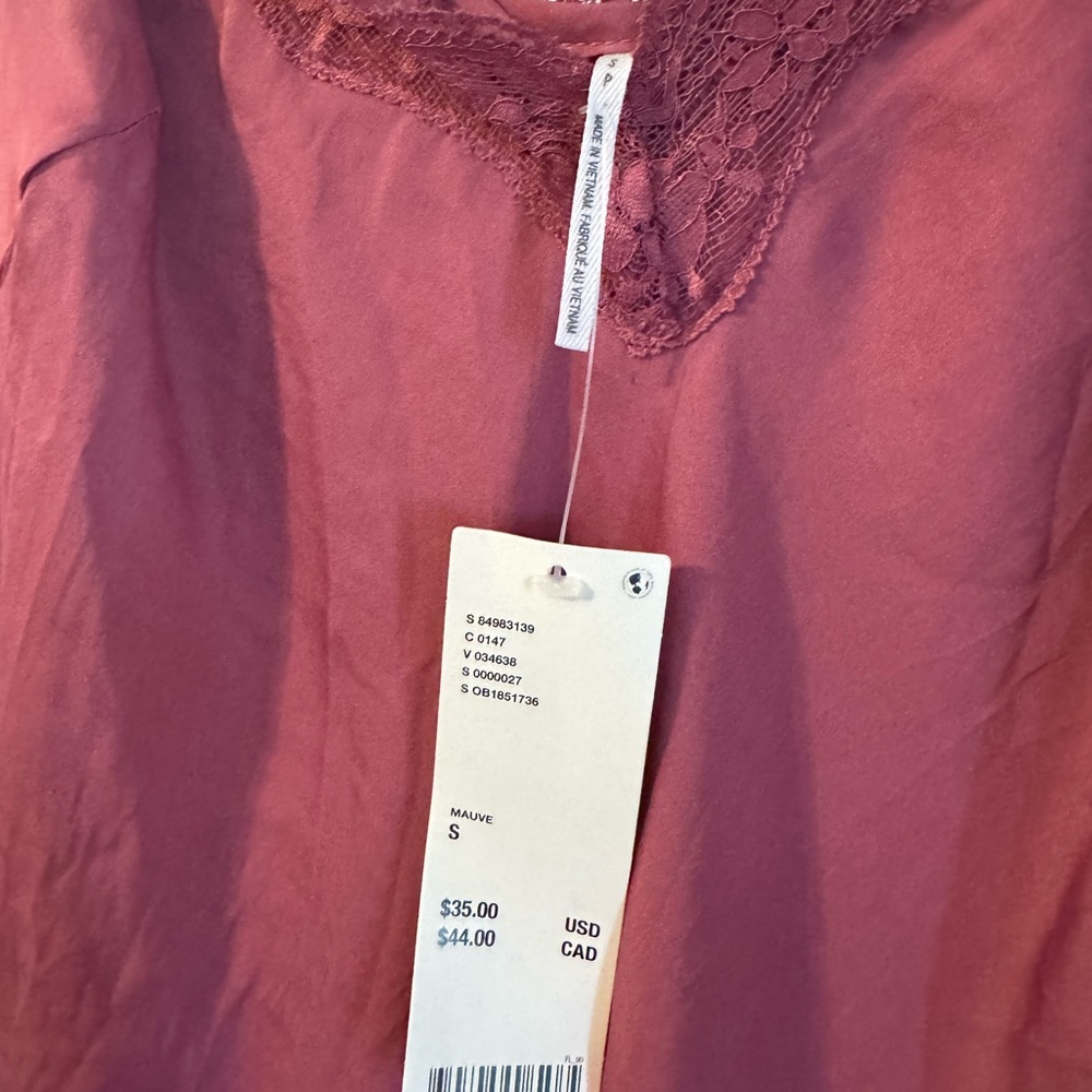 💕💕 Urban Outfitters Out From Under NWT Mauve Slip Dress Size Small - Picture 7 of 7